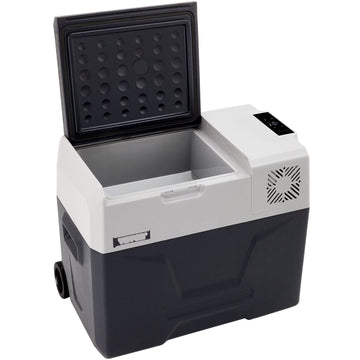 12V Car Refrigerator Freezer, 40L, AC/DC, Wheels