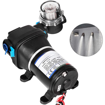 12V membraanwaterdrukpomp, zelfaanzuigend, 10 l/min