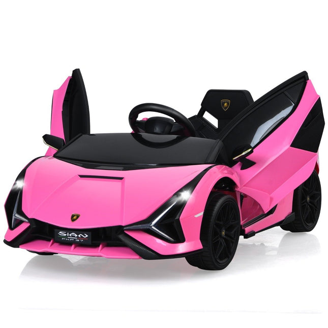 12V Kids Electric Car with Remote, Music, LED Lights