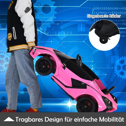 12V Kids Electric Car with Remote, Music, LED Lights