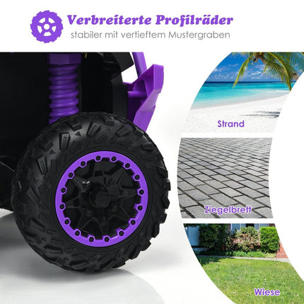 12V Kids Electric Quad with Music, Horn, LED Lights
