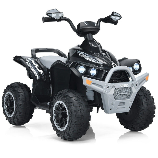12V Kids Electric Quad with Music, Horn, LED Lights