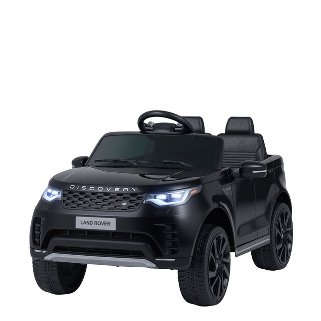 12V Kids Electric Ride On Car, Remote, LED, Music, Black