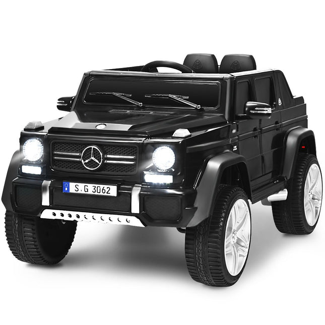 12V Kids Ride-On Car with Remote, Music, LED Lights
