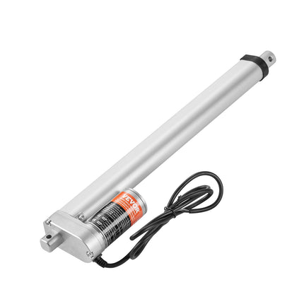 12V Linear Actuator, 12in Stroke, 1000N, IP54