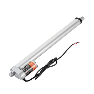 12V Linear Actuator, 400mm Stroke, 1500N, IP54