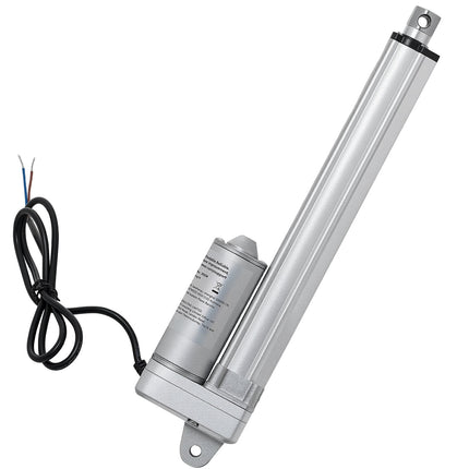 12V Linear Actuator, IP65, 8 In Stroke, 3000N Bracket