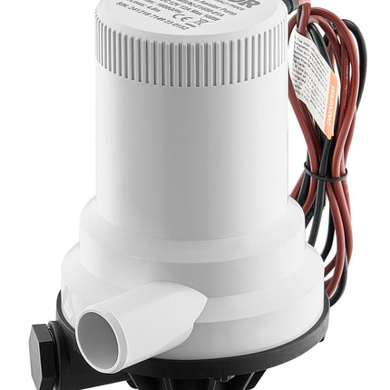 12V Livewell Aerator Pump, 1600 GPH, Dual Inlet