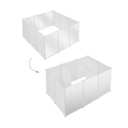 12-part friggebod in transparent design