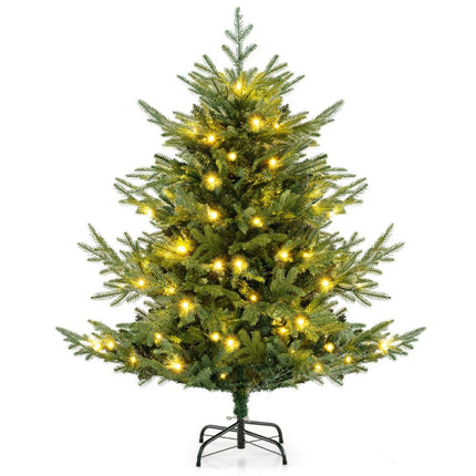 135 cm Artificial Christmas Tree with 160 LED Lights