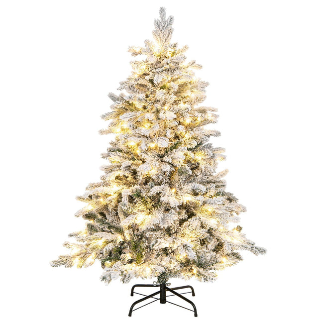 135 cm Artificial Christmas Tree with LED Lights