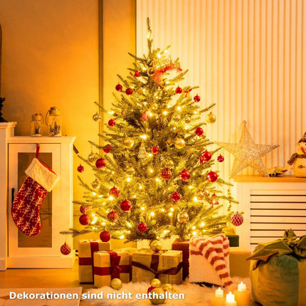 136 cm Artificial Christmas Tree with 180 LED Lights