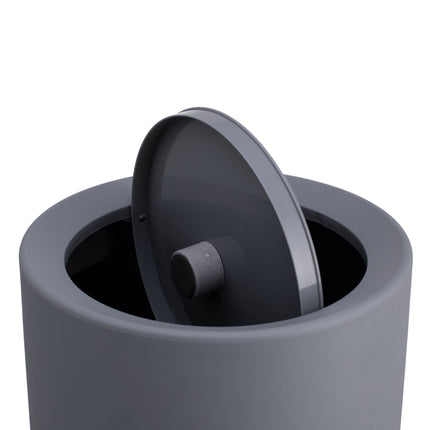 13L Swing-Lid Plastic Bin – Bathroom/Kitchen Use