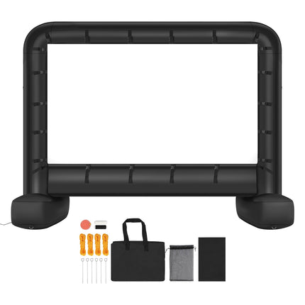 14 Ft Inflatable Movie Screen, 16:9, Washable 600D