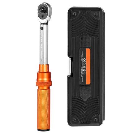 1/4-Inch Drive Click Torque Wrench Set, 20–200 lbf-in, Dual Scale