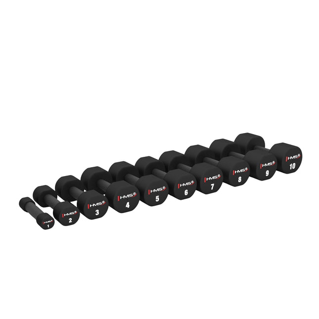 14 KG Polyurethane Dumbbells Set