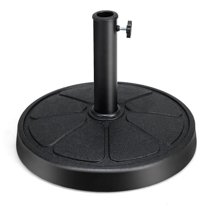 14 kg heavy umbrella stand with 45 cm diameter for umbrella poles of φ38/48 mm