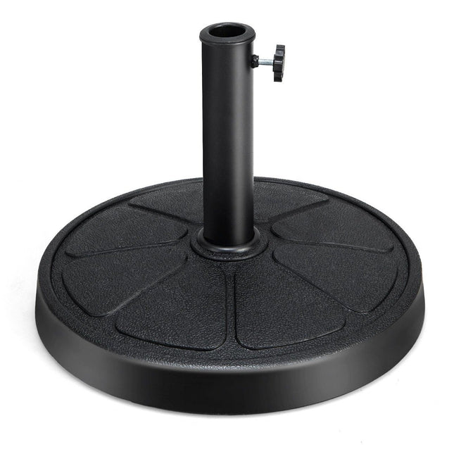 14 kg heavy umbrella stand with 45 cm diameter for umbrella poles of φ38/48 mm