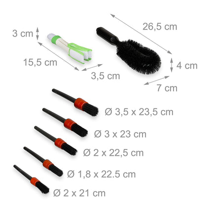 14-piece car cleaning set