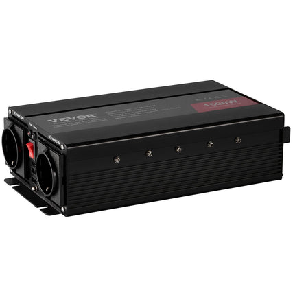 1500W Modified Sine Wave Power Inverter, 12V-230V