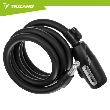 150cm Steel Bike Lock with Key Holder
