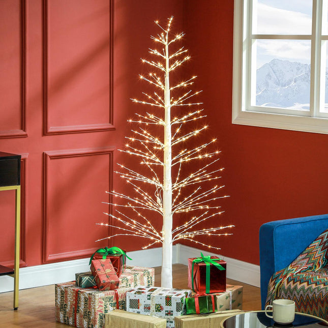 150 cm artificial Christmas tree, 600 LED lights, indoor/outdoor