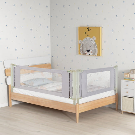 150 cm height-adjustable bed rail with connecting accessories bed guard sheet