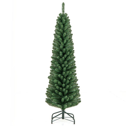150cm pencil Christmas tree artificial Christmas tree with 295 green branch tips
