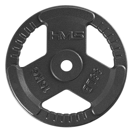 15 Kg Cast Iron Weight Plate, Ergonomic Handles