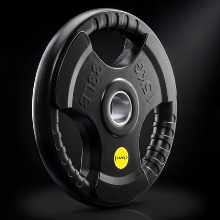 15 Kg Olympic Tri-Grip Rubber Weight Plate