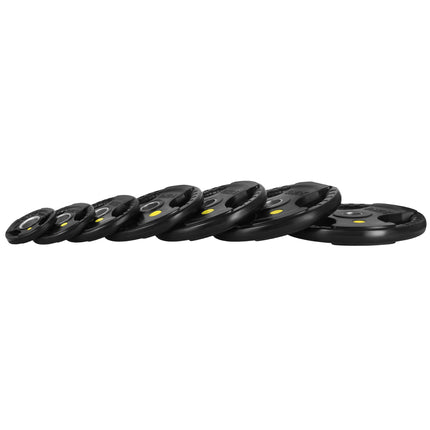 15 Kg Olympic Tri-Grip Rubber Weight Plate