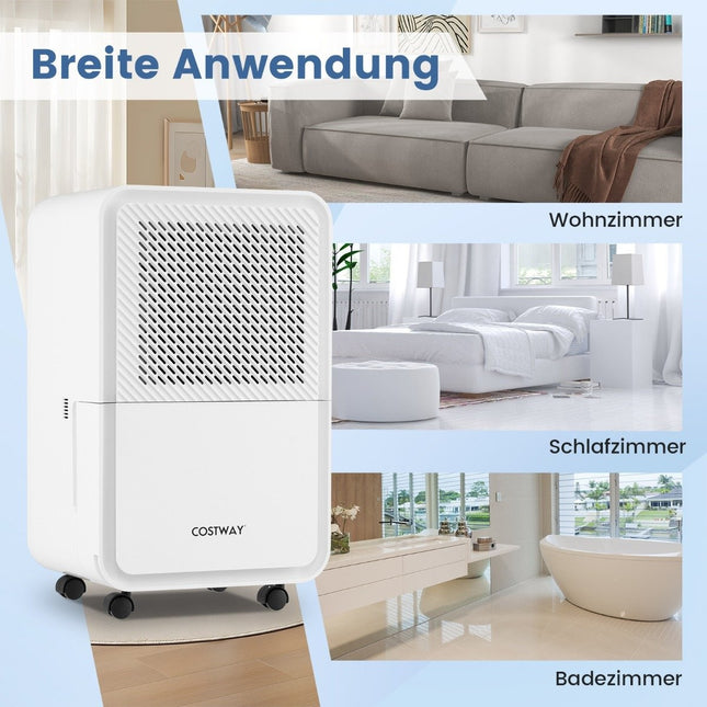 15L Home Dehumidifier – 4 Modes, 24-Hour Timer, Quiet Operation