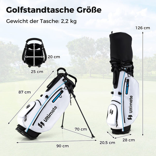 15-Piece Men's Golf Club Set with Bag & Rain Cover