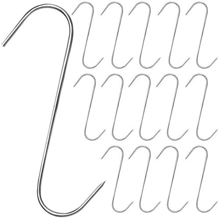 15 cm smoking hooks - set of 15