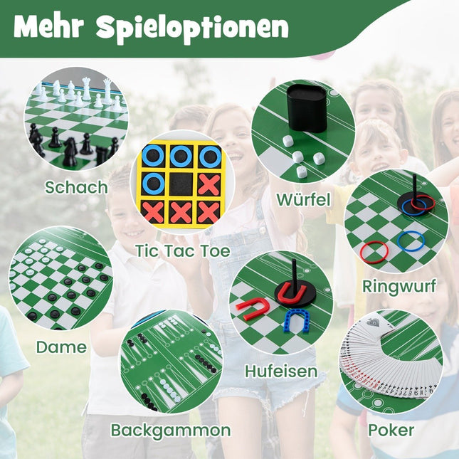 15-in-1 Multi-Game Tafelset met Tafelvoetbal, Biljart, Hockey