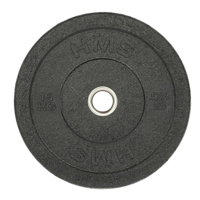 15 kg Black Olympic Bumper Plate
