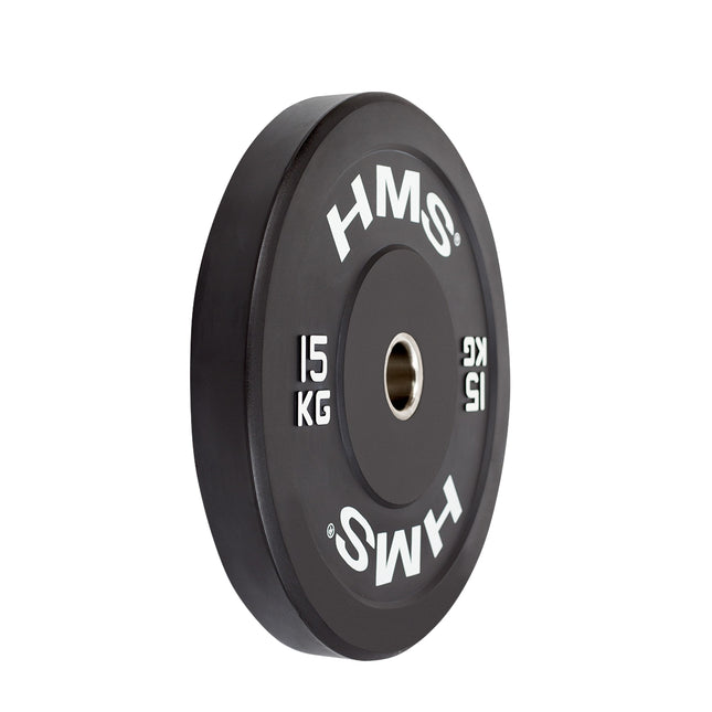 15 kg Black Olympic Bumper Plate