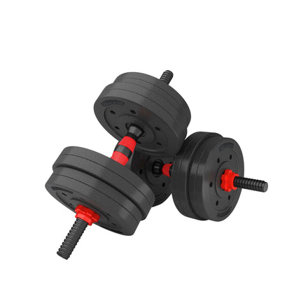 15 kg Composite Barbell & Dumbbell Set