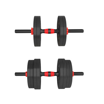 15 kg Composite Barbell & Dumbbell Set