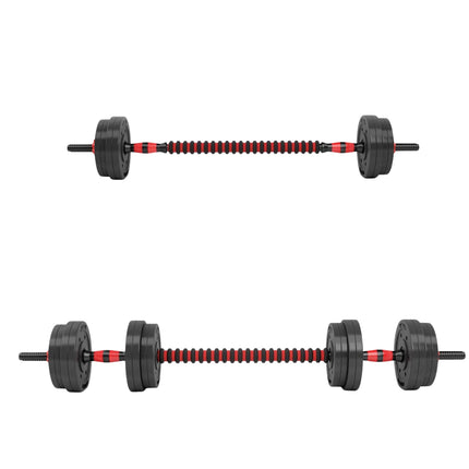 15 kg Composite Barbell & Dumbbell Set