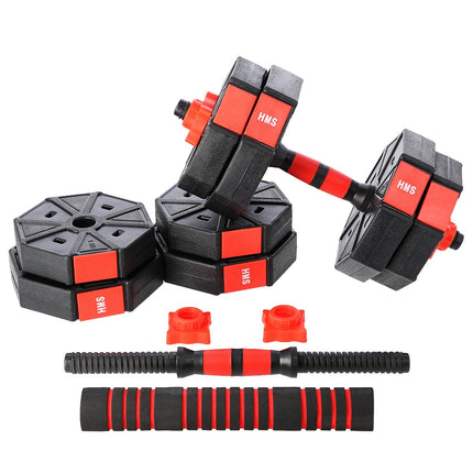 15 kg Composite Barbell & Dumbbells Set