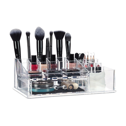 16-Compartment Make-Up Organiser