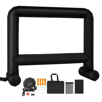 16 Ft Inflatable Movie Screen, 16:9, Washable 600D