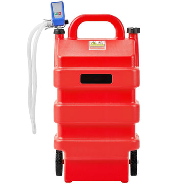 16 Gallon Fuel Caddy – Portable 12V Pump, 4 ft Hose