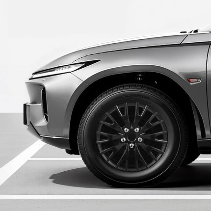 16-Inch Hubcaps Set of 4, Snap-On 20-Spoke Gloss Black