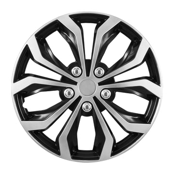 16-Inch Hubcaps Set of 4, Snap-On ABS 10-Spoke