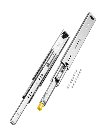 16 in Full Extension Locking Drawer Slides, 250 lb