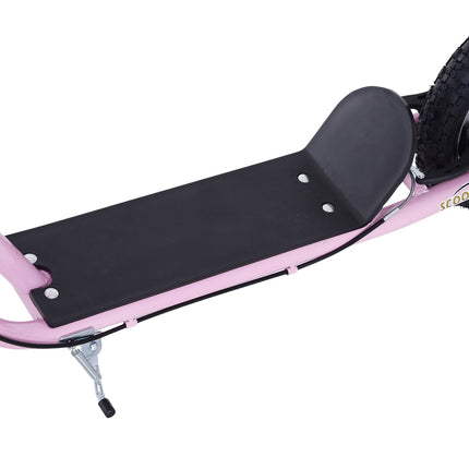 16-inch pink scooter for kids with pneumatic tires