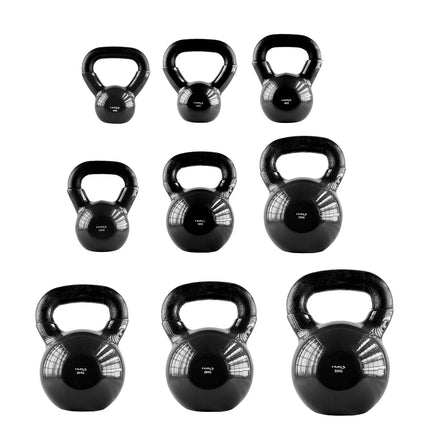 16 kg Cast Iron Kettlebell – Black