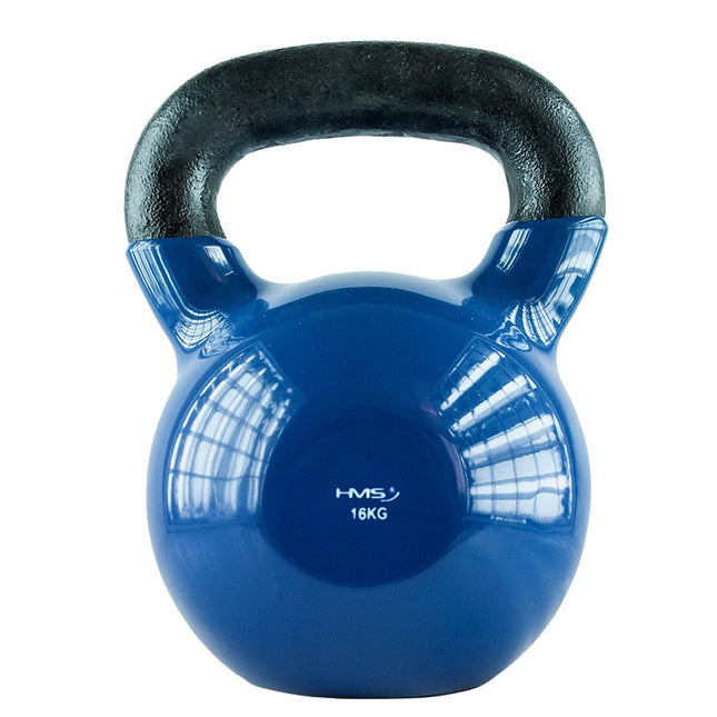16 kg Cast Iron Kettlebell – Blue